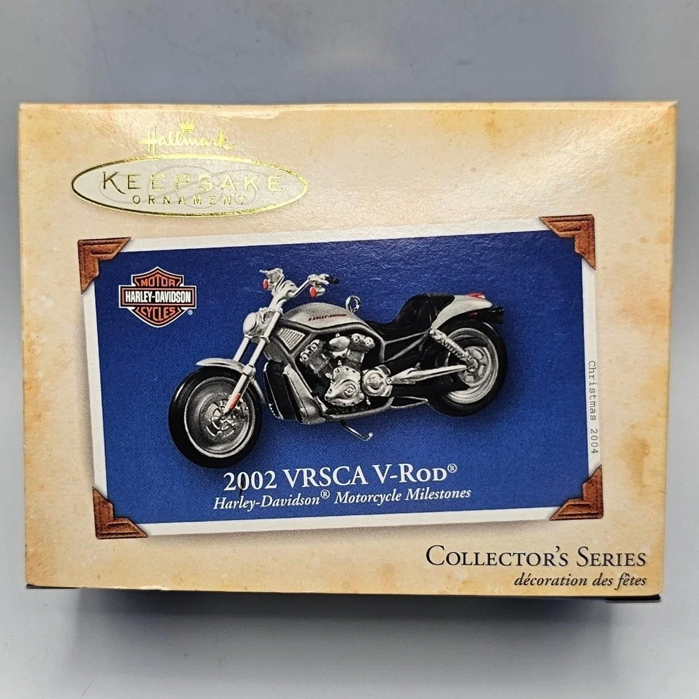 Hallmark Keepsake Harley-Davidson Motorcycle Ornaments Lot of 4 Die-Cast Metal